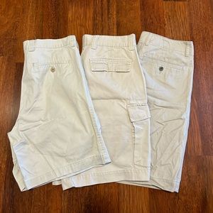 Mens Kaki Shorts